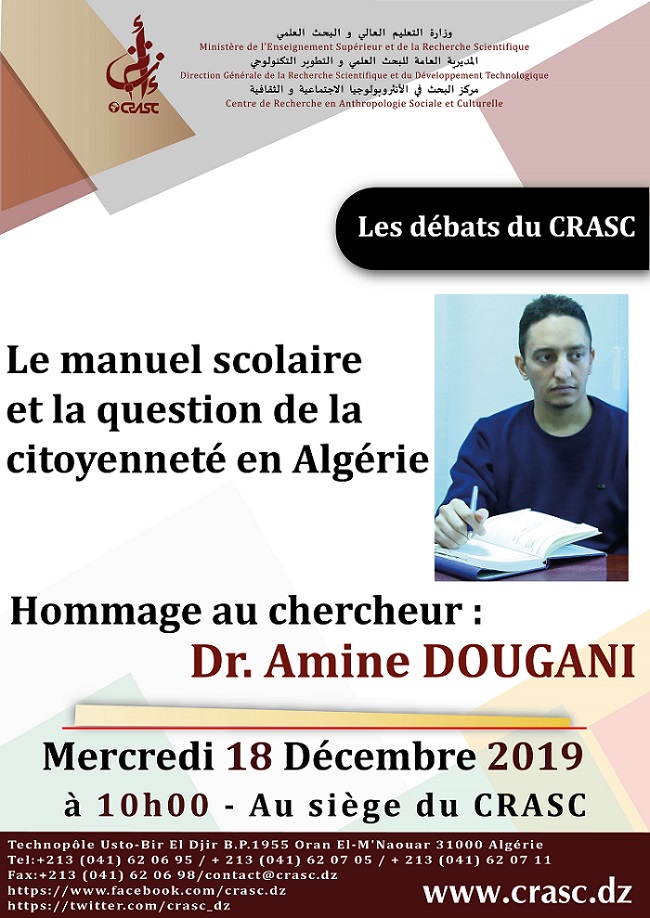 Le manuel scolaire et la question de la citoyenneté en Algérie
