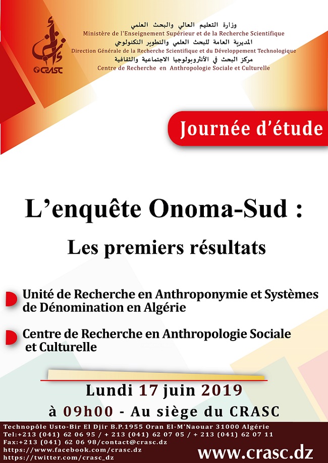 L’enquête Onoma-Sud :  les premiers résultats