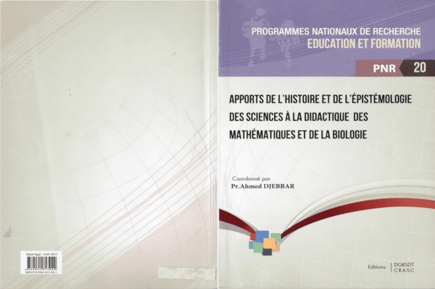 إسهامات تاريخ العلوم والإبستمولوجيا في تعليمية الرياضيات والبيولوجيا