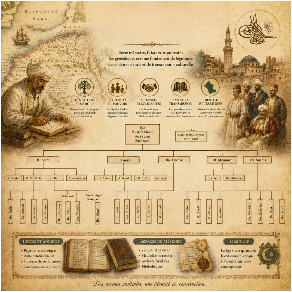 Généalogies et la construction de l’identité algérienne à l’époque ottomane (1500-1800) : cas de la région de Ghris dans la wilaya de Mascara